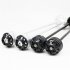 For BMW G310GS G310R Motorcycle CNC Accessories Front Wheel Drop Ball Shock Absorber Silver