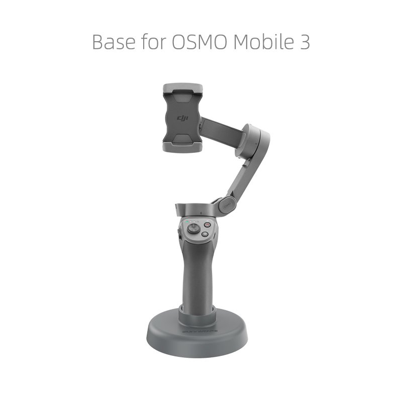For DJI Osmo Mobile 3 Table Base Handheld Gimbal Base Stand Mount Accessories gray