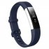 For Fitbit Alta Alta HR Band Secure Strap Wristband Buckle Bracelet  Gray blue L