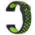 For Fitbit Blaze Watch Replaces Silicone Rubber Band Sport Watch Band Strap Black green