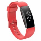 For Fitbit Inspire / Inspire HR Replacement Silicone Wristband Strap Watch Band red