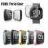 For Fitbit Versa Silicone Ultra Thin TPU Shell Case Screen Protector Frame Cover Gold