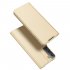 For Galaxy S21 s30 Pu Flip Covers Fall Resistant Card Slot Phone  Cover Protective  Case Tyrant Gold