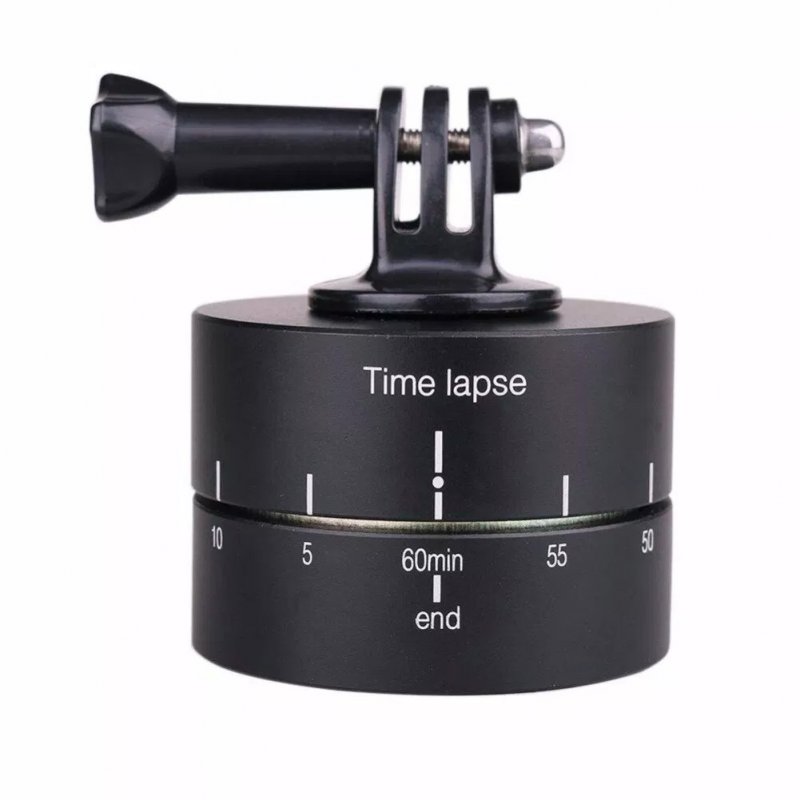 For Gopro Photography Accessories PTZ 360 Auto Rotate Panorama Shooting PTZ Stand 60/120 Minute Delayer 120 minute delay