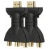 For HDMI to 3RC Adapter HDMI to RGB RCA Component Converter Gold plated AV Video Adapter  black