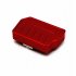 For HONDA CB400NC750S X Motorcycle Modifications Anti slip Brake Modified Foot Replacement Rest Refit Pedal red