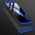 For HUAWEI HONOR 8A Ultra Slim PC Back Cover Non slip Shockproof 360 Degree Full Protective Case Blue black blue