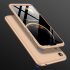 For HUAWEI HONOR 8A Ultra Slim PC Back Cover Non slip Shockproof 360 Degree Full Protective Case gold