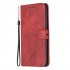 For HUAWEI Honor 7C Enjoy 8 Y7 2018 Y7 Pro 2018 Denim Pattern Solid Color Flip Wallet PU Leather Protective Phone Case with Buckle   Bracket black