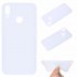For HUAWEI Honor 8C Lovely Candy Color Matte TPU Anti scratch Non slip Protective Cover Back Case dark pink