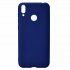 For HUAWEI Honor 8C Lovely Candy Color Matte TPU Anti scratch Non slip Protective Cover Back Case Navy