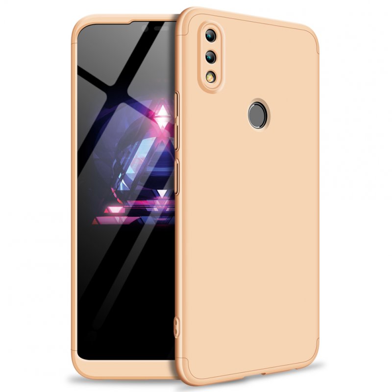For HUAWEI Honor 8X Ultra Slim PC Back Cover Non-slip Shockproof 360 Degree Full Protective Case Gold_HUAWEI Honor 8X