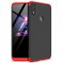 For HUAWEI Honor 8X Ultra Slim PC Back Cover Non slip Shockproof 360 Degree Full Protective Case Red black red HUAWEI Honor 8X