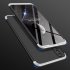 For HUAWEI Honor 8X Ultra Slim PC Back Cover Non slip Shockproof 360 Degree Full Protective Case Silver black silver HUAWEI Honor 8X