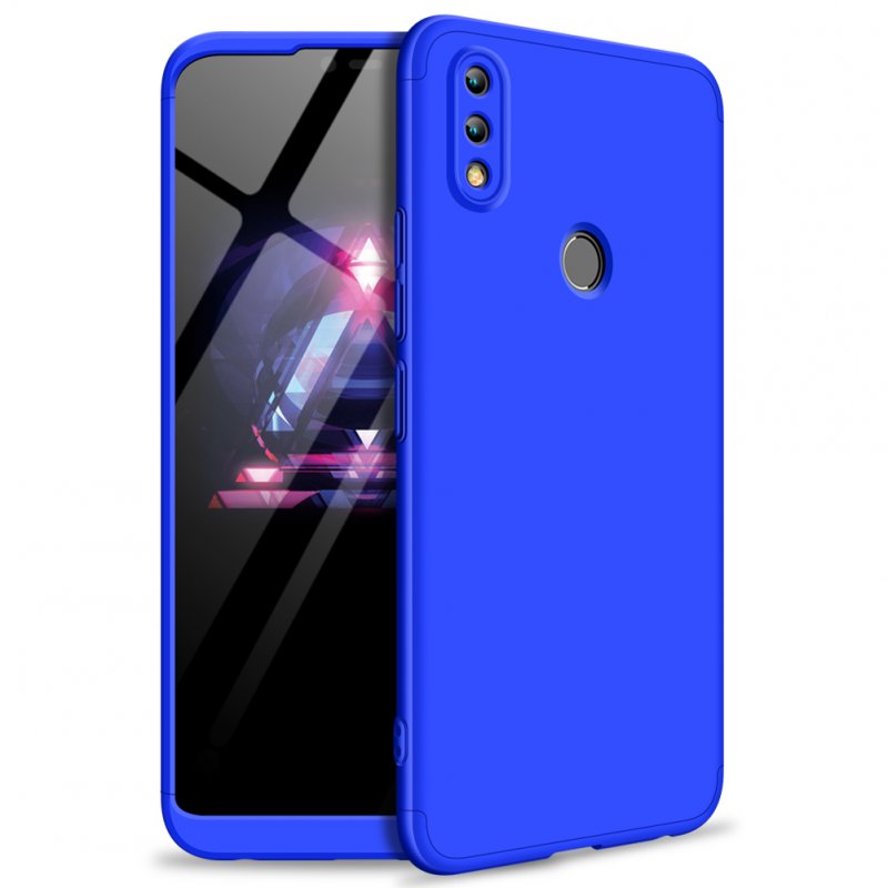 For HUAWEI Honor 8X Ultra Slim PC Back Cover Non-slip Shockproof 360 Degree Full Protective Case blue_HUAWEI Honor 8X