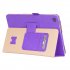 For HUAWEI M5 lite 10 1 Retro Pattern PU Leather Protective Case with Hand Support Pen Slot Sleep Function purple HUAWEI M5 lite 10 1