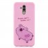 For HUAWEI MATE 20 lite Maimang 7 Cute Coloured Painted TPU Anti scratch Non slip Protective Cover Back Case with Lanyard