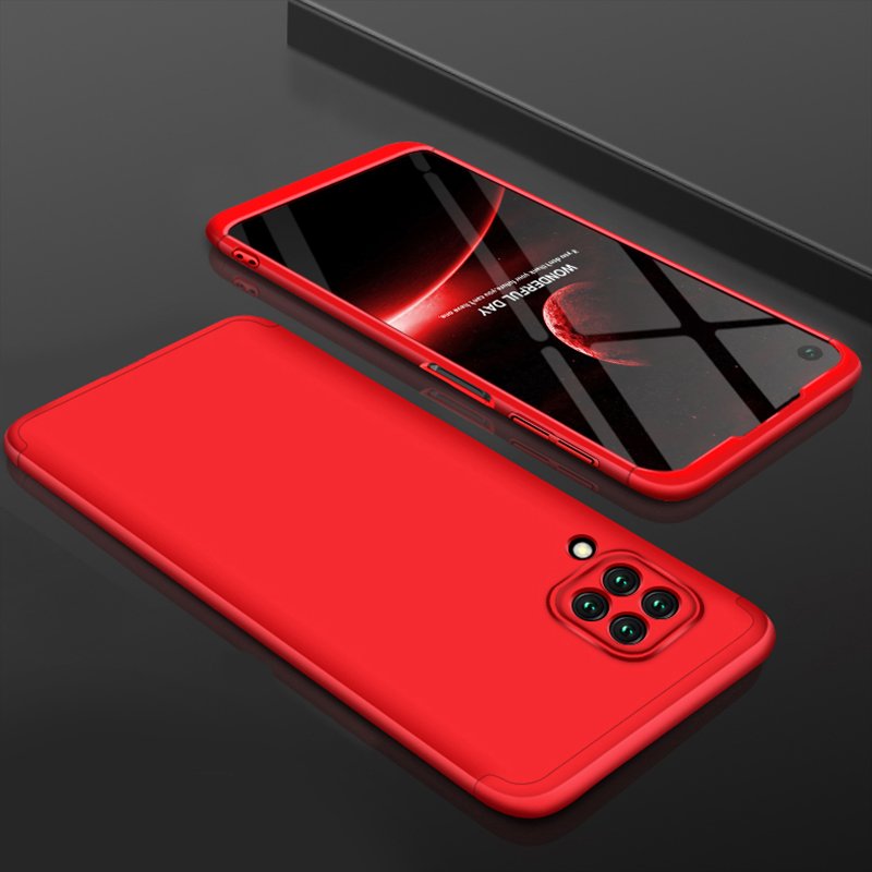 For HUAWEI Nova 6SE/P40 lite/Nova 7i Cellphone Case PC Full Protection Anti-Scratch Mobile Phone Shell Cover red