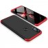 For HUAWEI P20 Lite Nova 3E 3 in 1 Fashion Ultra Slim Full Protective Back Cover  Red black red
