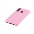 For HUAWEI P30 LITE NOVA 4E Lovely Candy Color Matte TPU Anti scratch Non slip Protective Cover Back Case dark pink
