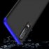 For HUAWEI P30 LITE Ultra Slim PC Back Cover Non slip Shockproof 360 Degree Full Protective Case Blue black blue