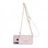 For HUAWEI P30 P30 Lite P30 Pro Mobile Phone Cover with Pu Leather Card Holder   Hand Rope   Straddle Rope Pink