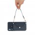 For HUAWEI P30 P30 Lite P30 Pro Mobile Phone Cover with Pu Leather Card Holder   Hand Rope   Straddle Rope black