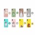 For HUAWEI P30 lite Cute Cartoon Phone Case Ultra Thin Lightweight Soft TPU Phone Case Pure Color Phone Cover with Matching Pattern Adjustable Bracket 8 