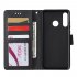 For HUAWEI P30 lite nova 4E Flip type Leather Protective Phone Case with 3 Card Position Buckle Design Phone Cover  black