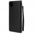 For HUAWEI PSmart 2020 Y5P Y6P PU Leather Mobile Phone Cover with 3 Cards Slots Phone Frame black