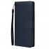 For HUAWEI PSmart 2020 Y5P Y6P PU Leather Mobile Phone Cover with 3 Cards Slots Phone Frame blue