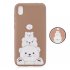 For HUAWEI Y5 2019  Lightweight Soft TPU Phone Case Pure Color Phone Cover Cute Cartoon Phone Case with Matching Pattern Adjustable Bracket 8 