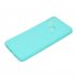 For HUAWEI Y6 2019 Lovely Candy Color Matte TPU Anti scratch Non slip Protective Cover Back Case Light blue