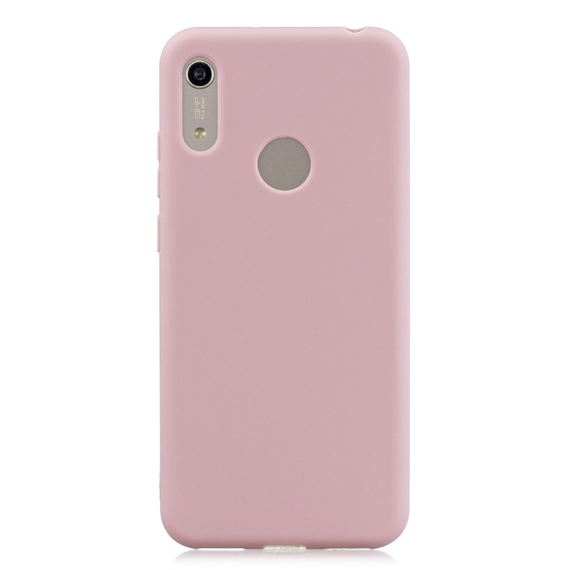 For HUAWEI Y6 2019 Lovely Candy Color Matte TPU Anti-scratch Non-slip Protective Cover Back Case 11