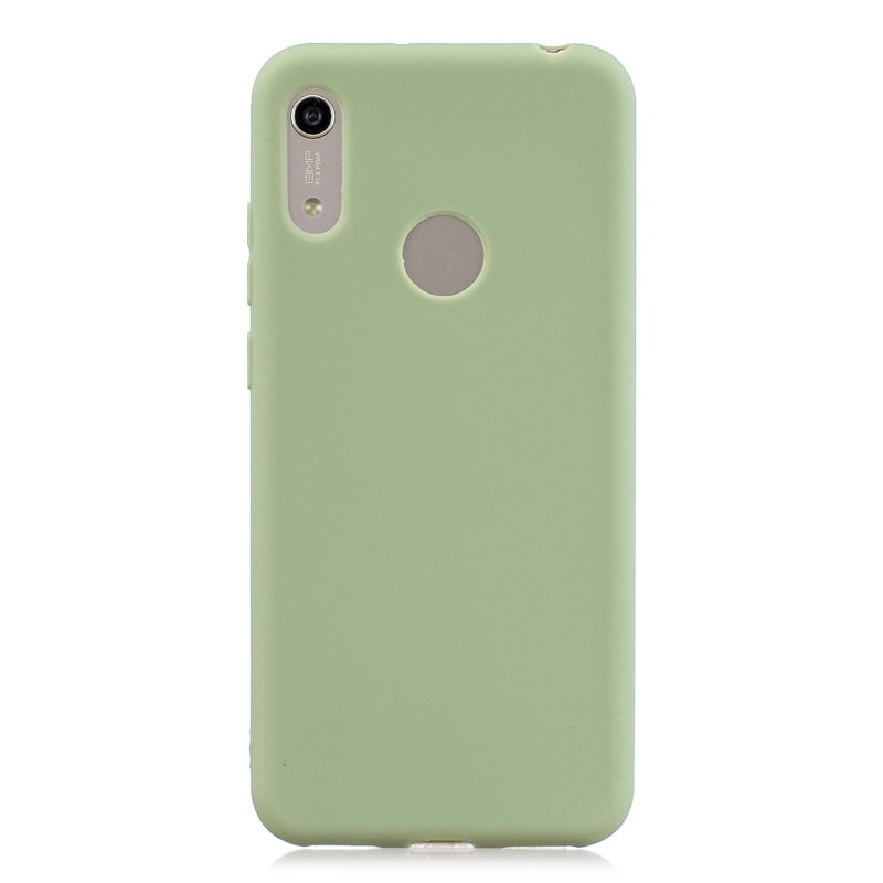 For HUAWEI Y6 2019 Lovely Candy Color Matte TPU Anti-scratch Non-slip Protective Cover Back Case 10