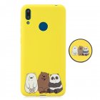 For HUAWEI Y7 2019 Flexible Stand Holder Case Soft TPU Full Cover Case Phone Cover Cute Phone Case 7  