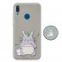 For HUAWEI Y7 2019 Flexible Stand Holder Case Soft TPU Full Cover Case Phone Cover Cute Phone Case 7  