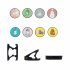 For HUAWEI Y7 2019 Flexible Stand Holder Case Soft TPU Full Cover Case Phone Cover Cute Phone Case 7  