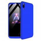 For HUAWEI Y7 2019 Ultra Slim PC Back Cover Non slip Shockproof 360 Degree Full Protective Case blue