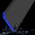 For HUAWEI Y7 pro 2019 Ultra Slim PC Back Cover Non slip Shockproof 360 Degree Full Protective Case Blue black blue