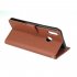 For HUAWEI Y9 2019 Flip type Leather Protective Phone Case with 3 Card Position Buckle Design Phone Cover  Red wine