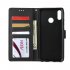 For HUAWEI Y9 2019 Flip type Leather Protective Phone Case with 3 Card Position Buckle Design Phone Cover  black