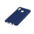 For HUAWEI Y9 2019 Lovely Candy Color Matte TPU Anti scratch Non slip Protective Cover Back Case Navy