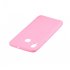 For HUAWEI Y9 2019 Lovely Candy Color Matte TPU Anti scratch Non slip Protective Cover Back Case dark pink