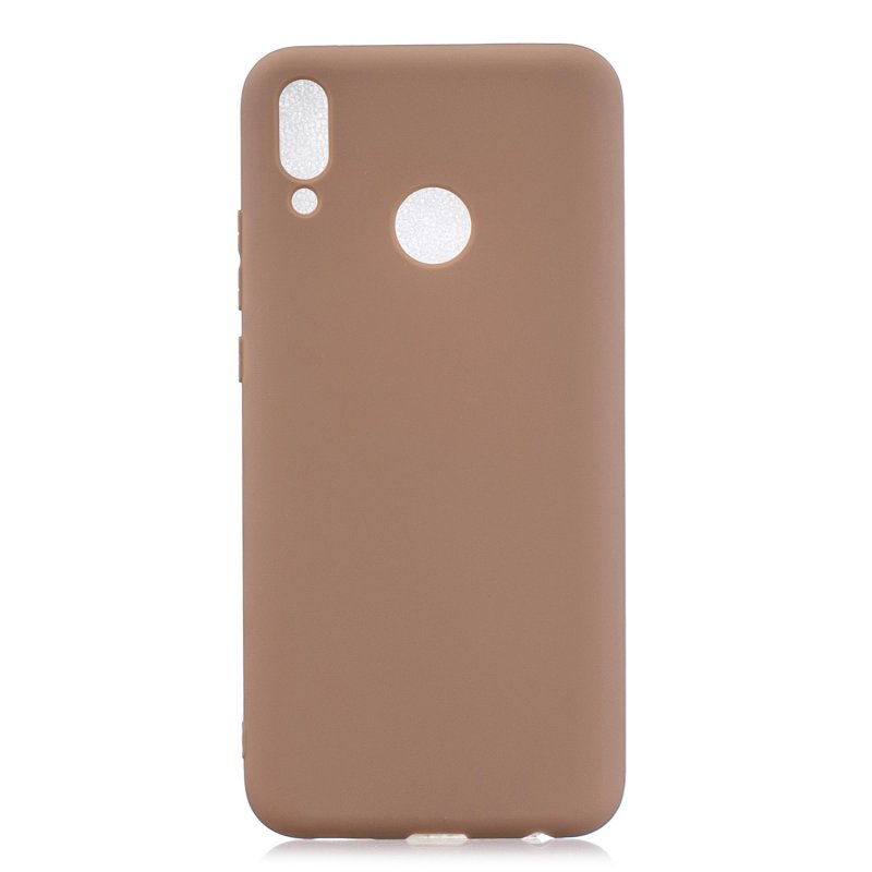 For HUAWEI Y9 2019 Lovely Candy Color Matte TPU Anti-scratch Non-slip Protective Cover Back Case 9