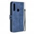For HUAWEI Y9 Prime 2019 P Smart Z Solid Color Denim Grain Front Buckle Mobile Phone Cover Bracket yellow