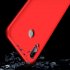 For Honor PLAY Ultra Slim PC Back Cover Non slip Shockproof 360 Degree Full Protective Case Red black red