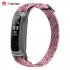 For Huawei Honor Band 5 Basketball Edition w  Metal Strap Smart Wristband AMOLED Watch Heart Rate Fitness Sleep Tracker Sport Pink