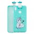 For Huawei Y7 2019 3D Cartoon Lovely Coloured Painted Soft TPU Back Cover Non slip Shockproof Full Protective Case Music unicorn