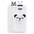 For Huawei Y7 2019 3D Cartoon Lovely Coloured Painted Soft TPU Back Cover Non slip Shockproof Full Protective Case Smiley panda